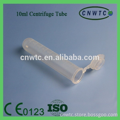 10ml hinged lid centrifuge tube